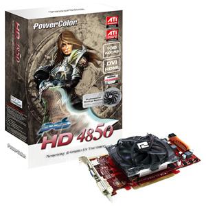 AX48501GBD3PH TUL PowerColor AX4850 1GBD3-PH Radeon HD 4850 Graphics Card PCI Express 2.0 x16 1GB GDDR3 SDRAM 2560 x 1600 CrossFireX