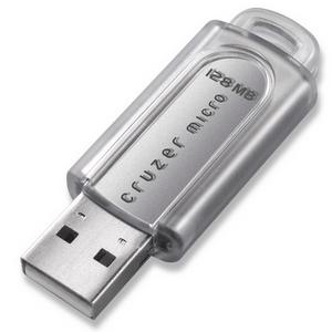 SDCZ4-128-A10 SanDisk Cruzer Micro Skin 128MB USB 2.0 Flash Drive