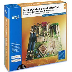 BOXD915GMHL Intel Desktop Motherboard 915G Chipset Socket LGA-775 1 x Processor Support (Refurbished)