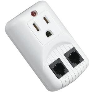 SP083A Black Box 3-Outlet Surge Suppressor Receptacles: 3 x AC Power 270J