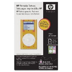 Q7982A HP Printable Ipod Mini Tattoos 10.2cm (Refurbished)