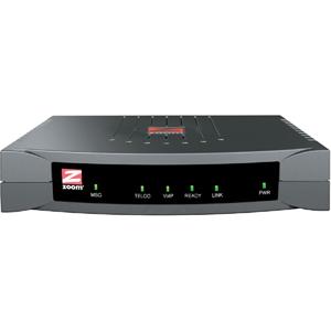 5801-00-11 Zoom Voip Ata G.711 Ilbc G.729 Fxs Fxo Sip