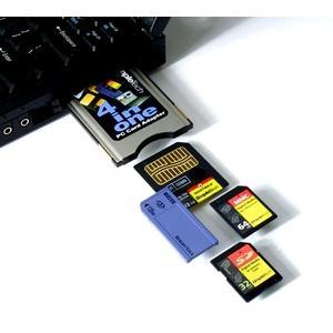 STI-MCAD SimpleTech FlashLink 4-in-One PC Card Adapter