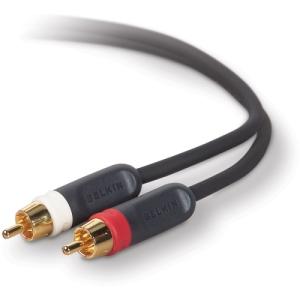 AV20300EA06 Belkin PureAV Audio Cable RCA Male RCA Male 6ft Dark Gray