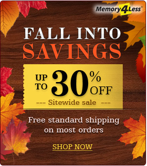 Fall Savings Discount on all orders plus standard free shipping