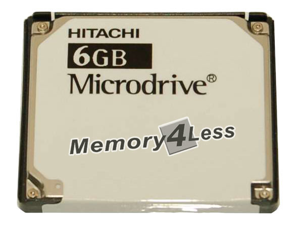 0A40241 Hitachi Microdrive 3K6 4GB 3600RPM CompactFlash (CF+) Type II 128KB Cache 1-inch Internal Hard Drive