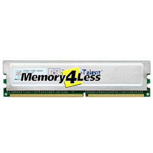 D35PB12C Super Talent 512MB Module DDR PC3500 non-ECC Unbuffered CL3 DDR-433MHz 184-Pin DIMM Memory (32MX8)