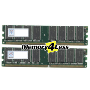 X40PB2GC3 Super Talent 1GB Kit (2 X 512MB) PC-4000 DDR3-500MHz non-ECC Unbuffered CL3 240-Pin DIMM Dual Channel Memory