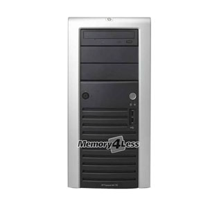 416770R-001 HP ProLiant ML150 G3 Tower Server Xeon 5120 1.86GHz Processor 512MB PC2-5300 DDR2 Memory No Hard Drive CD-ROM SATA RAID Controller NC7781 Gigabit Ethernet (Refurbished)