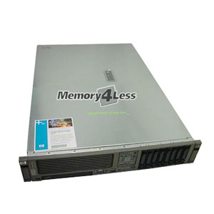 417455R-001 HP ProLiant DL380 G5 2U Rack Server Xeon Dual-Core 5130 2.0GHz Processor 2GB DDR2 FBD Memory No Hard Drive Smart Array P400 256MB Storage RAID Controller NC373i Gigabit Ethernet (Refurbished)