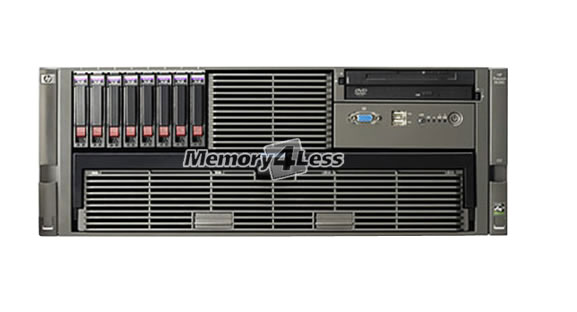 513500-001 HP ProLiant DL585 G5 Rackmount Server AMD Opteron Quad-Core 8387SE 2.8GHz (4P) Processor 16GB PC2-6400 Registered Memory No Hard Drive Slimline DVD/CD-RW Smart Array P400/512MB Controller Two NC371i Multifunction Gigabit Ethernet (NIC) (Refurbished)