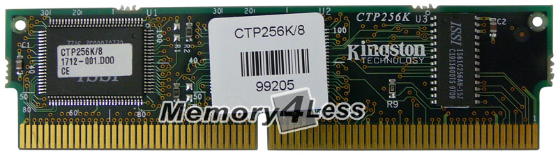 CTP256K/8 Kingston 256KB Cache Module for Intel Advanced Motherboard