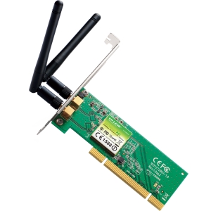 TL-WN851ND Tp-Link IEEE 802.11n PCI Wi-Fi Adapter 300 Mbps Internal (Refurbished)