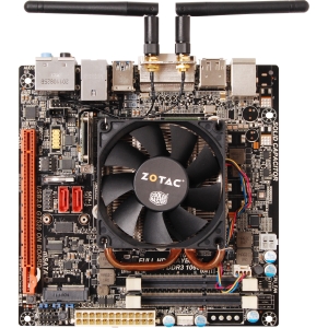 D2700ITXS-A-E Zotac D2700-ITX WiFi Supreme Desktop Motherboard Intel NM10 Express Chipset Mini ITX 4GB DDR3 SDRAM Maximum RAM Serial ATA/300, mSATA On-board Video Chipset 1 x PCIe x16 Slot 2 x USB 3.0 Port Bluetooth Wi-Fi (Refurbished)