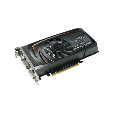 01-GP3-1452-EK EVGA GeForce GTS 450 1GB GDDR5 PCI Express DVI/ Mini HDMI Video Graphics Card