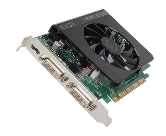 01G-P3-2631-KR EVGA Nvidia GeForce GT 630 1GB DDR3 128-Bit Mini HDMI / Dual Link DVI PCI-Express 2.0 x16 Video Graphics Card