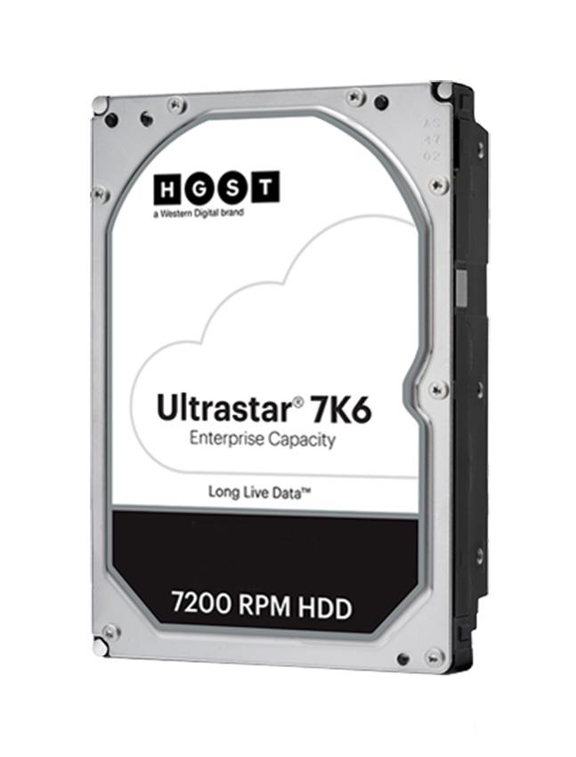 0B36039 HGST Hitachi Ultrastar 7K6 6TB 7200RPM SATA 6Gbps 256MB Cache (SE / 512e) 3.5-inch Internal Hard Drive