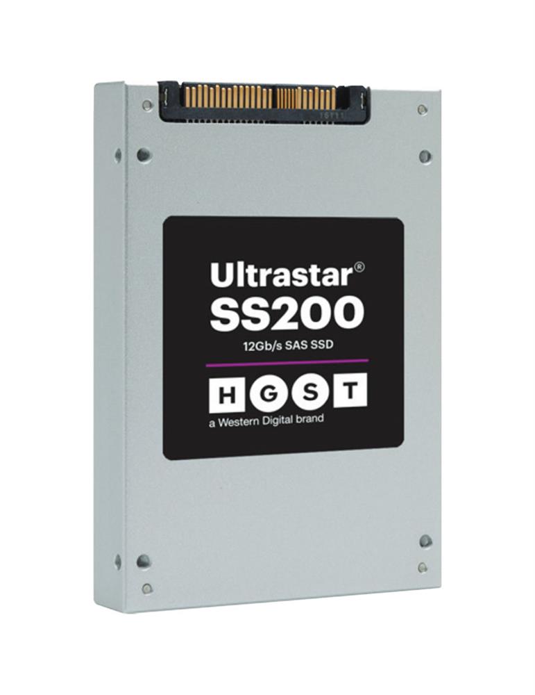 0TS1407 HGST Hitachi Ultrastar SS200 7.68TB MLC SAS 12Gbps Read Intensive (ISE) 2.5-inch Internal Solid State Drive (SSD)