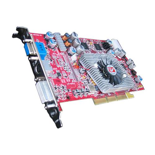 100-435058 ATI Radeon 9800 Pro 256MB DDR SDRAM AGP 4x VGA S-Video DVI Video Graphics Card