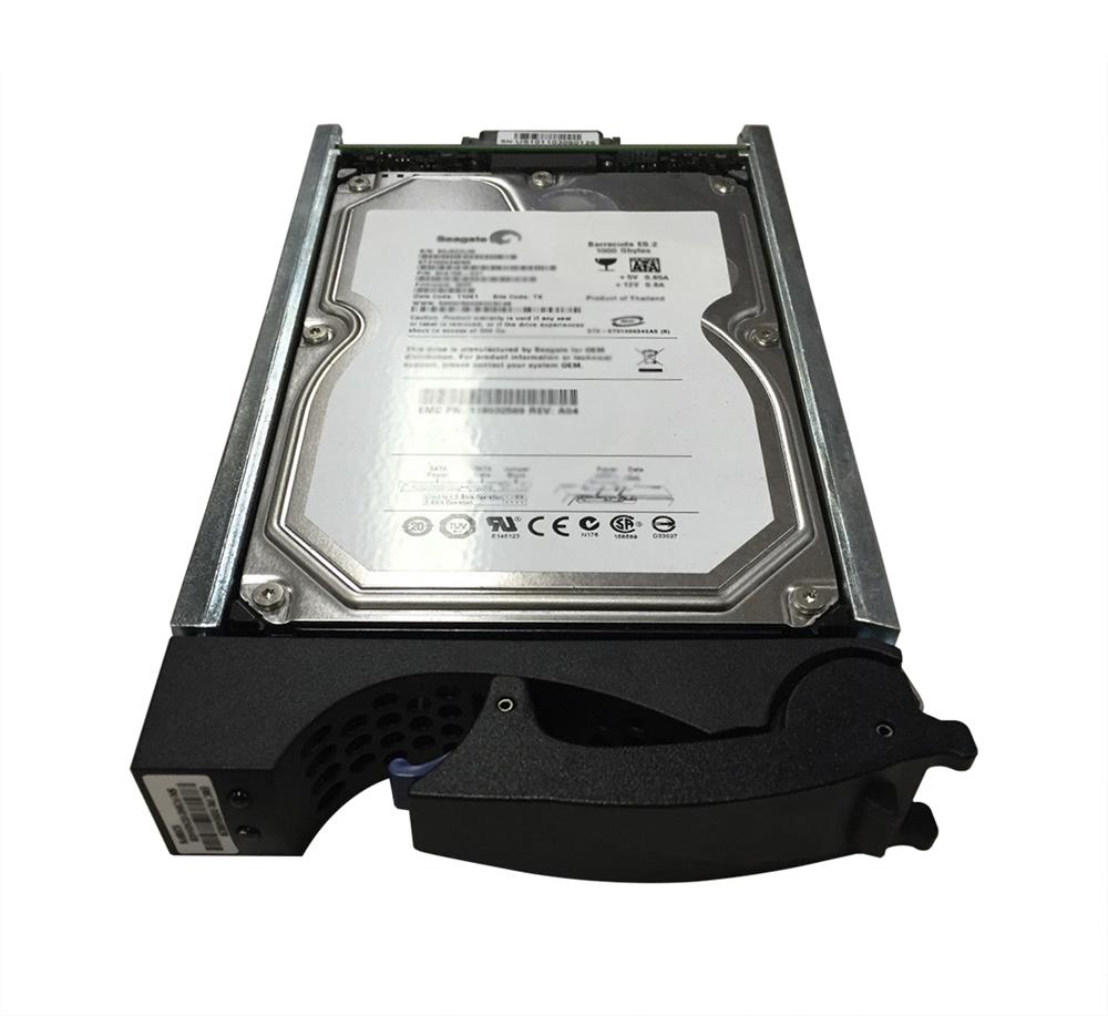 118032684 EMC 2TB 7200RPM SATA 3Gbps 64MB Cache 3.5-inch Internal Hard Drive with Tray