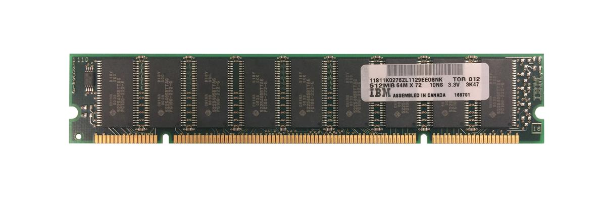 11K0276 IBM 512MB PC100 100MHz ECC CL2 200-Pin DIMM Memory Module for eServer pSeries RS6000