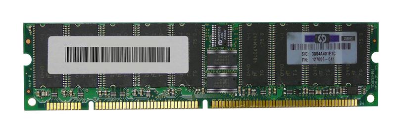 127006-041 HP 512MB PC133 133MHz ECC Registered CL3 168-Pin DIMM Memory Module for ProLiant DL320 / DL360 / DL380 / ML330 / ML370 Servers