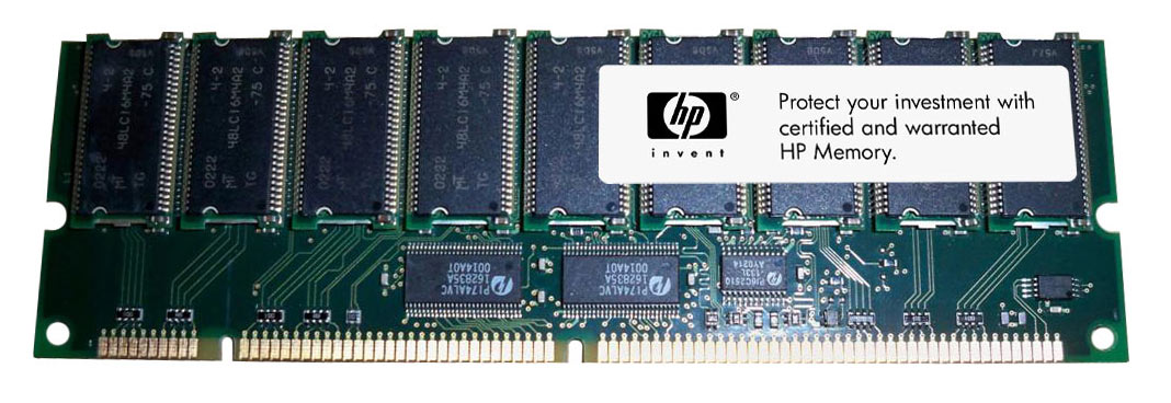 127008-001 HP 1GB PC133 133MHz ECC Registered CL3 168-Pin DIMM Memory Module for ProLiant Servers