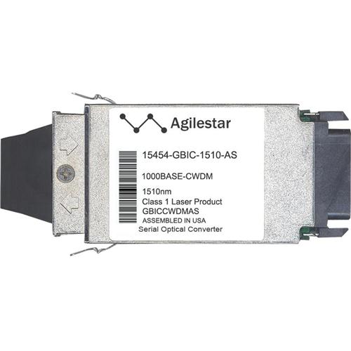15454-GBIC-1510-AS Agilestar 1Gbps 1000Base-CWDM Single-mode Fiber 120km 1510nm Duplex SC Connector GBIC Transceiver Module for Cisco Compatible