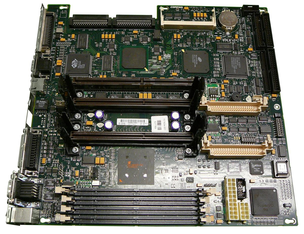 157824-001 HP System Board (Motherboard) without Processor for ProLiant DL380 CL380 ML370 G1 Server (Refurbished)