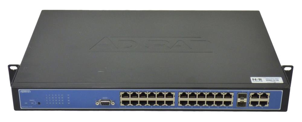 1700595G1-A1 Adtran Netvanta 1234 Poe 24pt Layer2 Switch Poe (Refurbished)