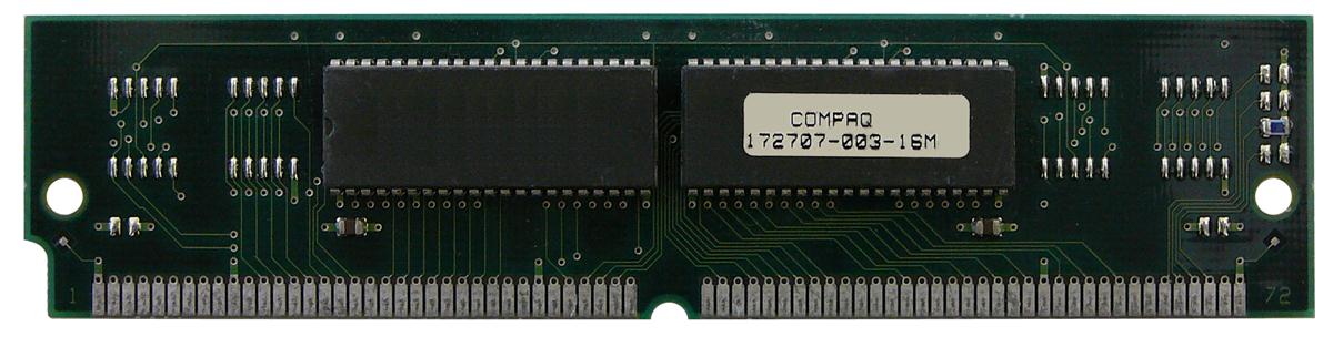 172707-003-16M Compaq 8MB EDO 60ns 72-Pin DIMM Memory Module