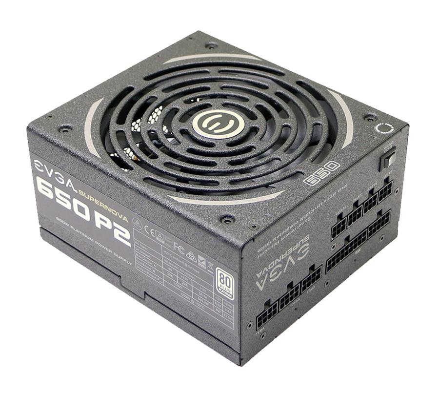 220-P2-0650-X1 EVGA SuperNOVA 650 P2 650-Watts 12V 54.1A 80 Plus Platinum Power Supply