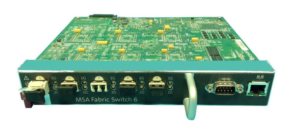 229687-001 HP 6-Ports 2.40GHz Fiber Channel Network Switch Module for Modular Smart Array