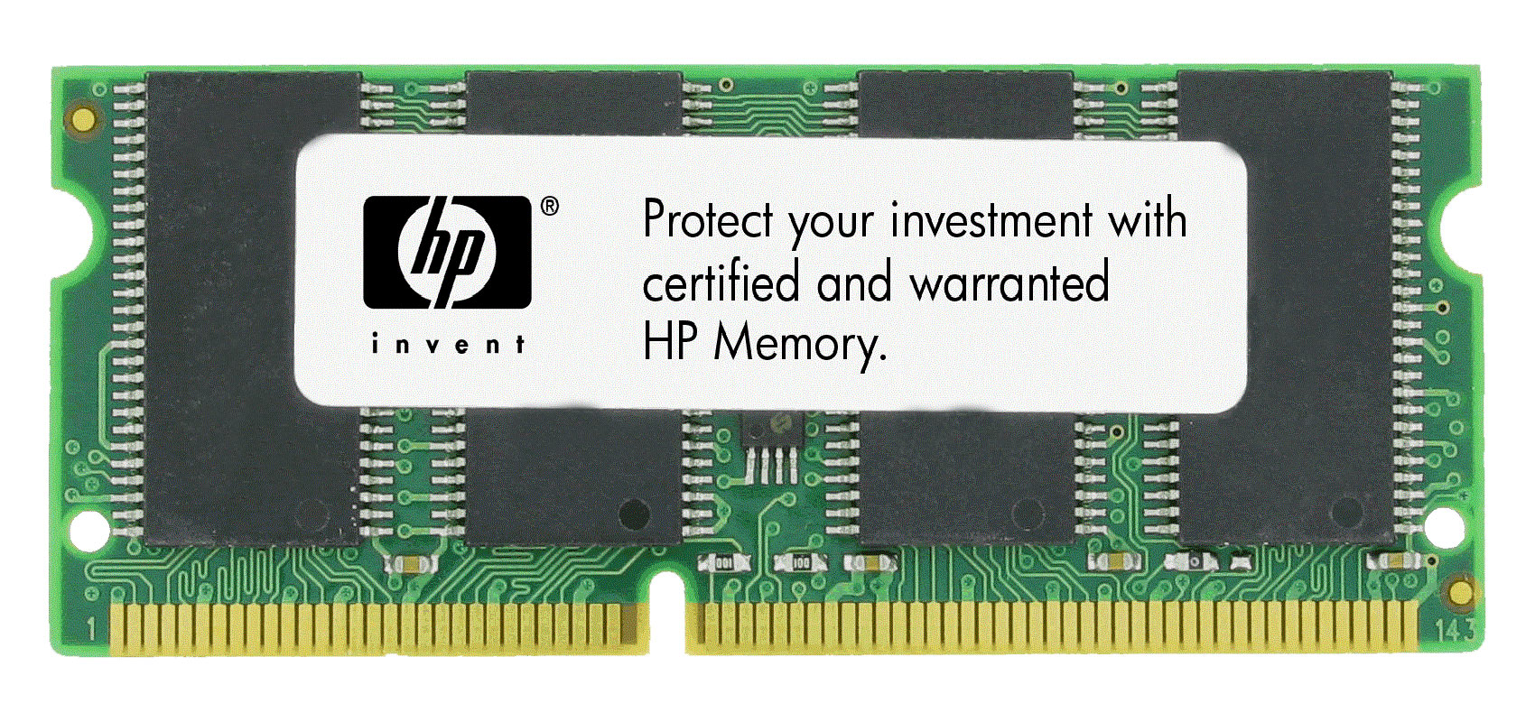 238830-B25 HP 512MB PC133 133MHz non-ECC Unbuffered CL3 144-Pin SoDimm Memory Module