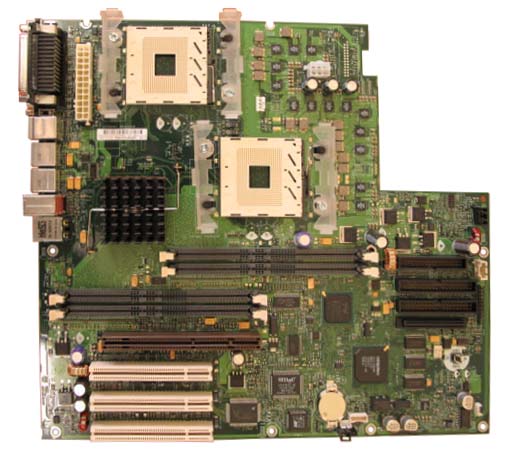 239059-001N HP System Board (Motherboard) Socket 603 With Dual Xeon Processors Support for EVO W6000 Workstation (Refurbished)