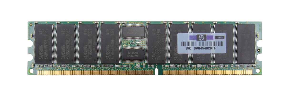 287496-B21-S HP 512MB PC2100 DDR-266MHz Registered ECC CL2.5 184-Pin DIMM 2.5V Memory Module for ProLiant BL / DL / ML / TC Series Servers