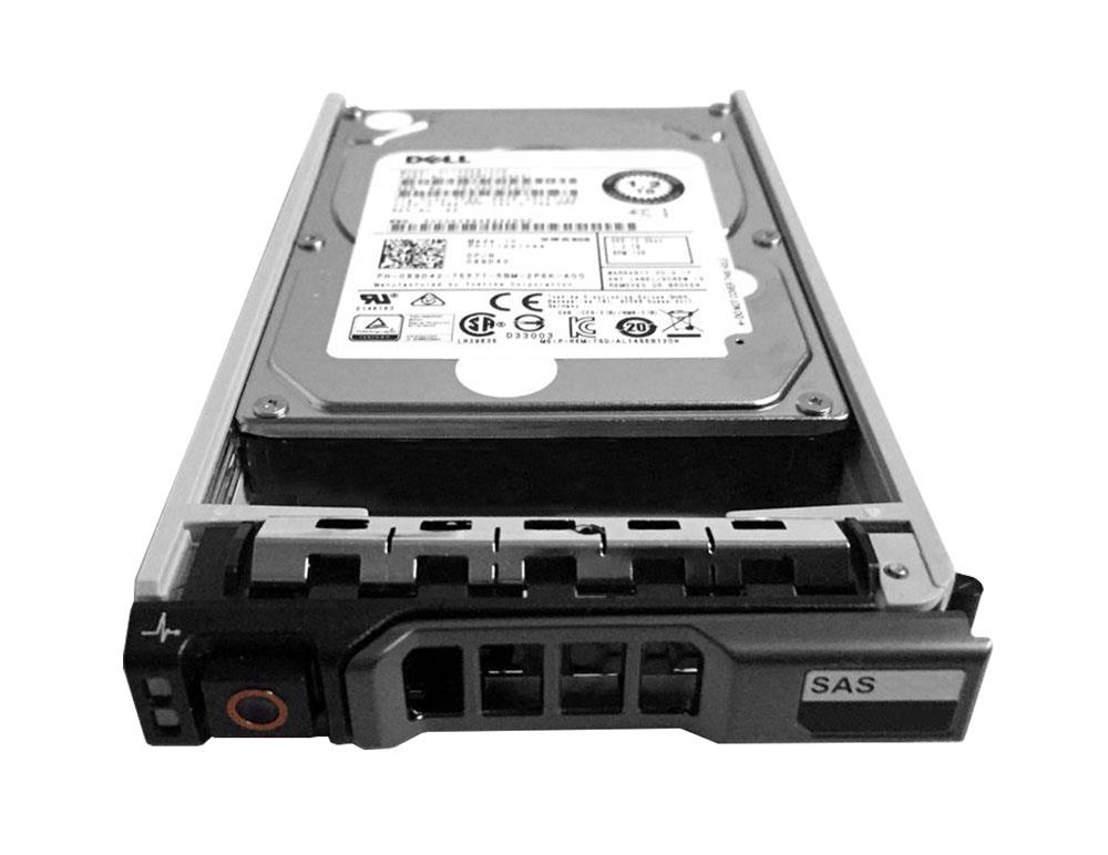 28WR2 Dell 1.8TB 10000RPM SAS 12Gbps 2.5-inch Internal Hard Drive with Tray