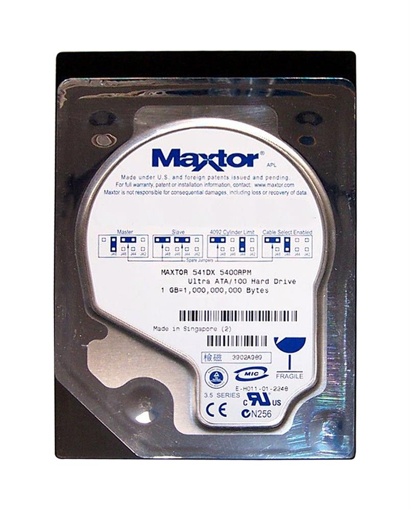 2B010H1 Maxtor Fireball 541DX 10.2GB 5400RPM ATA-100 2MB Cache 3.5-inch Internal Hard Drive