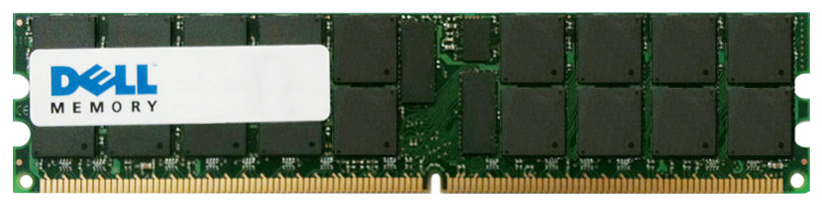 317-1740 Dell 1GB PC3-8500 DDR3-1066MHz ECC Unbuffered CL7 240-Pin DIMM Single Rank Memory Module
