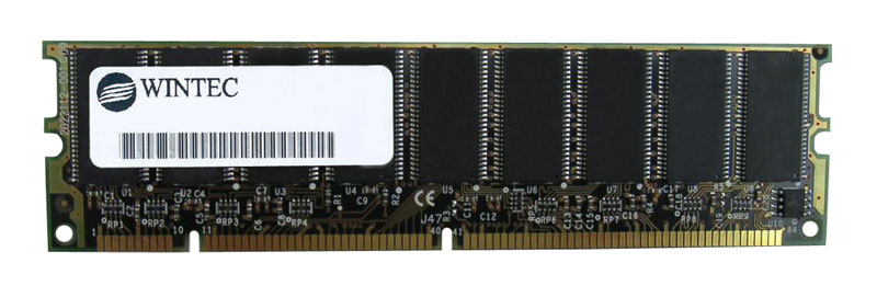 34728755 Wintec 256MB PC100 100MHz ECC Registered CL3 168-Pin DIMM Memory Module