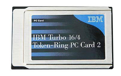 34L1409R IBM Turbo Single-Port RJ-45 16Mbps 16/4 Token Ring PCMCIA PC Card Type II Network Adapter