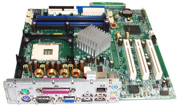 360427-001 HP System Board (Motherboard) Pentium-4 Socket 478-Pin for HP EVO DC5000/DX2000 Desktop PC (Refurbished)