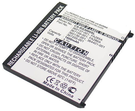 367159-001 HP Ipaq Universal Extended Battery for HP Ipaq HX2000/HX2190/HX2400 Series Pocket PC (Refurbished)