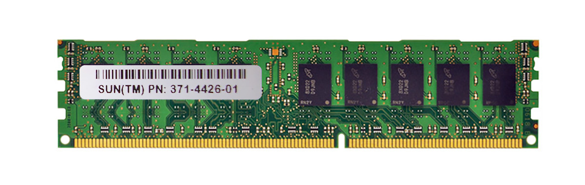 371-4426-01 Sun 2GB PC3-8500 DDR3-1066MHz ECC Registered CL7 240-Pin DIMM Single Rank Memory Module
