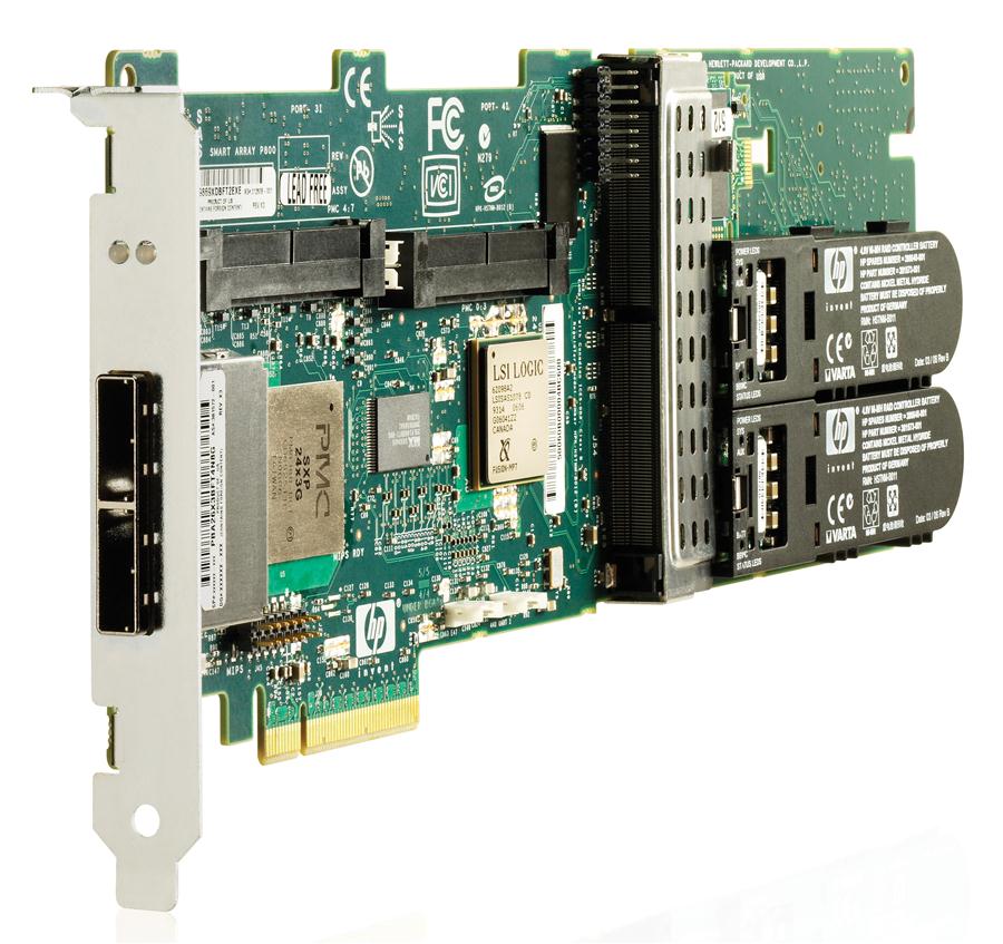 381572-001 HP Smart Array P800 16-Ports PCI-Express SAS RAID Controller with 512MB Cache Memory