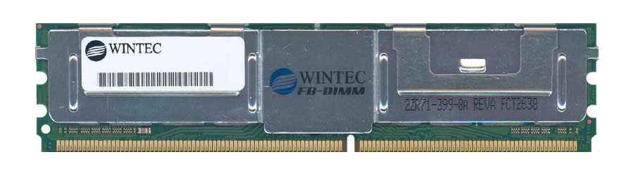 39955541A-OP Wintec 4GB PC2-5300 DDR2-667MHz ECC Fully Buffered CL5 240-Pin DIMM Dual Rank Memory Module