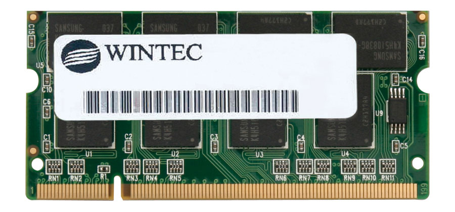 3AMD1400N-256M-R Wintec AMPO 256MB PC3200 DDR-400MHz non-ECC Unbuffered CL3 200-Pin SoDimm Memory Module