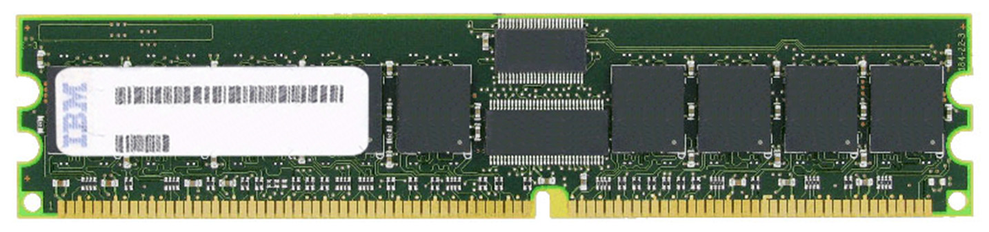 40T4149 IBM 2GB PC3200 DDR-400MHz Registered ECC CL3 184-Pin DIMM 2.5V Memory Module