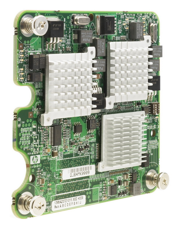 416583-001 HP Quad-Ports 1Gbps Gigabit Ethernet PCI Express x4 Mezzanine Server Network Adapter for c-Class BladeSystem