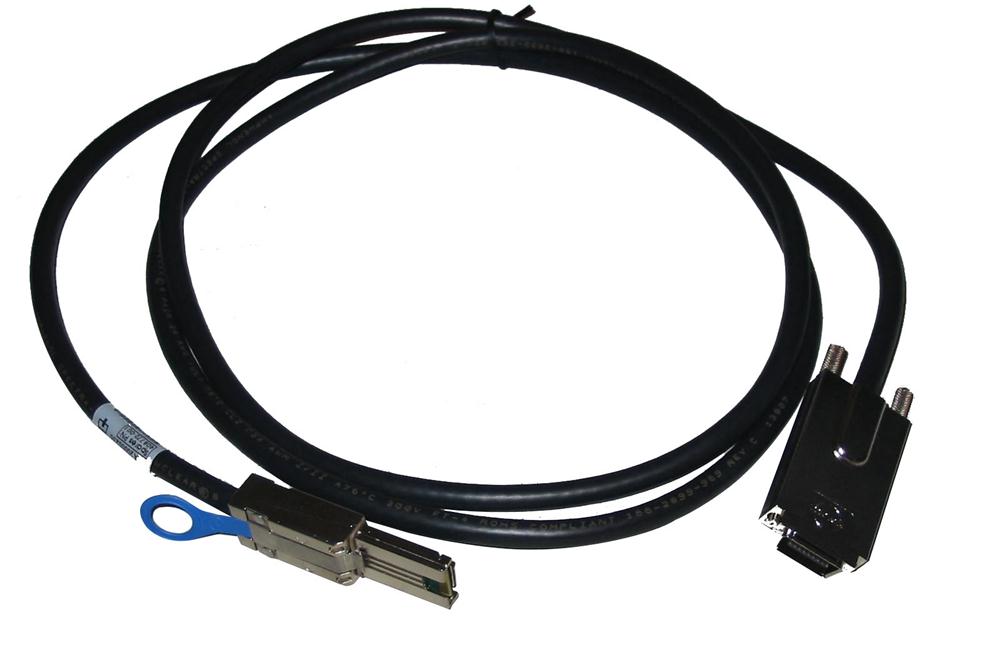 419571-B21 HP 2M External SAS to MiniSAS Cable SFF-8088 to Infiniband X4 SFF-8470